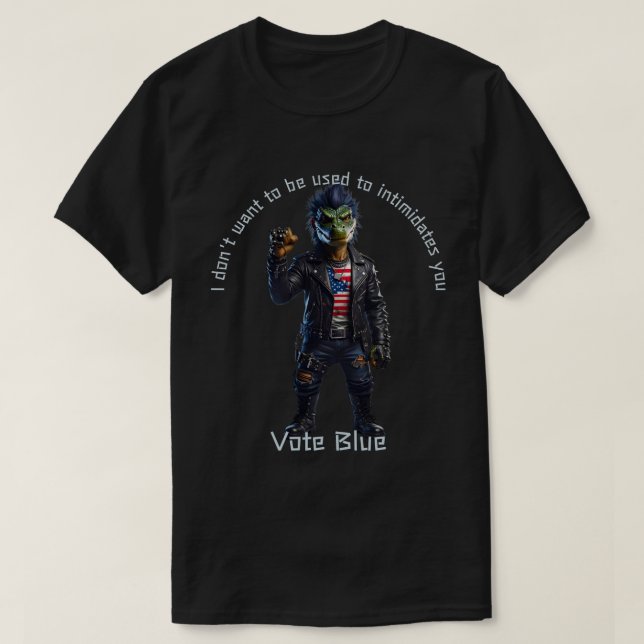 Grin Protocol 50x50 Gator Punk Abstimmung Ausgabe  T-Shirt (Design vorne)