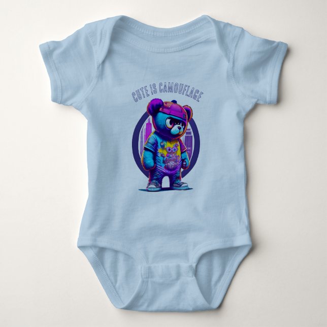 Grin Protocol 50x50 goth edition 001 Baby Strampler (Vorderseite)