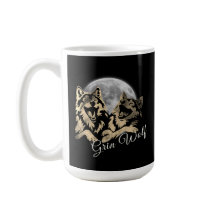 Grin Wolf Tasse
