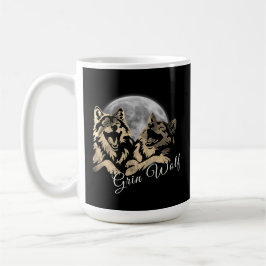 Grin Wolf Tasse