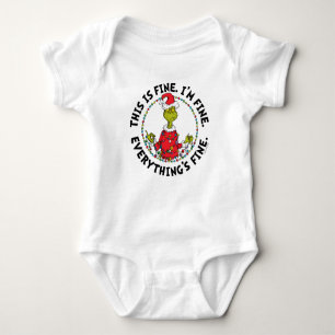Grinch   Alles ist in Ordnung Baby Strampler
