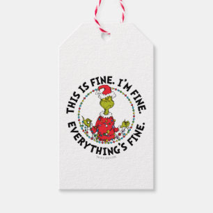 Grinch   Alles ist in Ordnung Geschenkanhänger