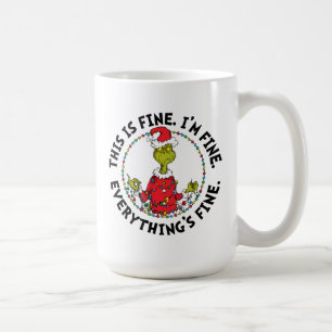 Grinch Alles ist in Ordnung Kaffeetasse