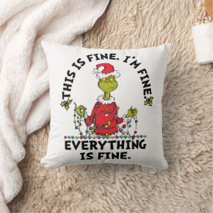 Grinch   Alles ist in Ordnung Kissen