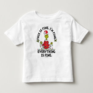 Grinch   Alles ist in Ordnung Kleinkind T-shirt