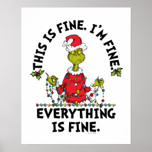 Grinch   Alles ist in Ordnung Poster