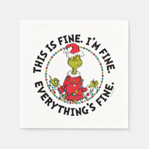 Grinch   Alles ist in Ordnung Serviette