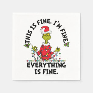 Grinch   Alles ist in Ordnung Serviette