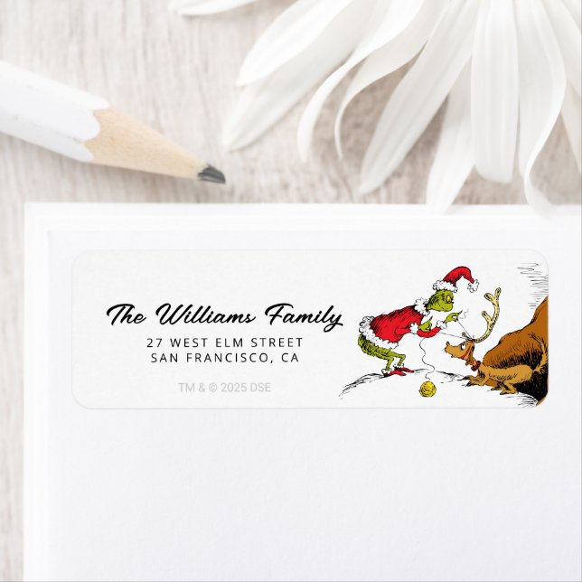 Grinch bereitet Max den Rentier vor (Insitu)