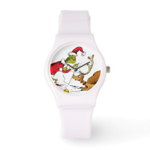 Grinch bereitet Max den Rentier vor Armbanduhr