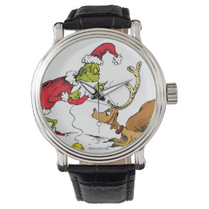 Grinch bereitet Max den Rentier vor Armbanduhr
