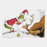 Grinch bereitet Max den Rentier vor