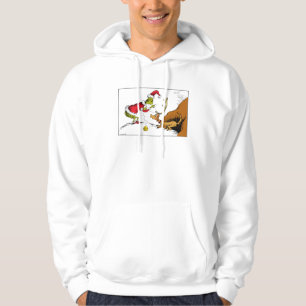 Grinch bereitet Max den Rentier vor Hoodie