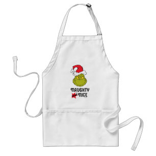 Grinch Böse und Artig Schürze