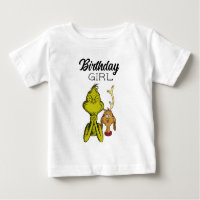 Grinch Chalkboard Birthday Girl