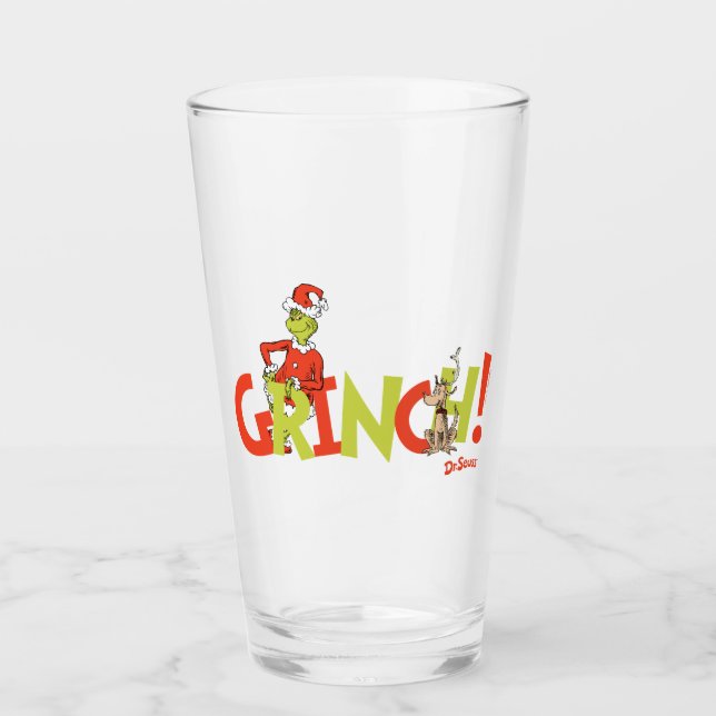 Grinch! Character Logo Graphic Glas (Vorderseite)