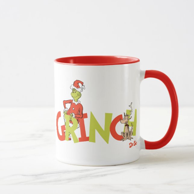 Grinch! Character Logo Graphic Tasse (Rechts)