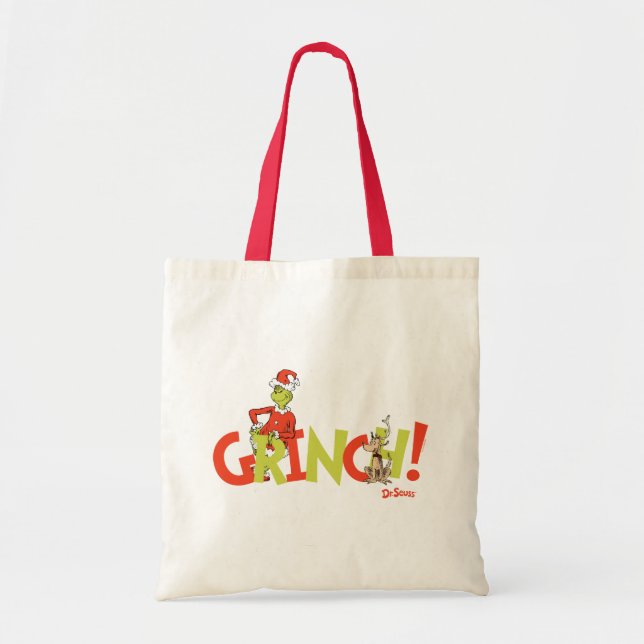 Grinch! Character Logo Graphic Tragetasche (Vorne)
