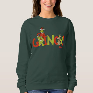 Grinch! Charakter-Logo-Grafik Sweatshirt