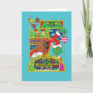 Grinch Comic-Grafik Karte