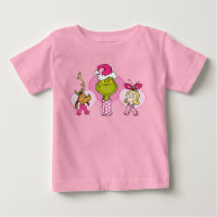Grinch-Crew in rosa Valentinsporträt