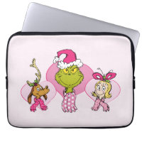 Grinch-Crew in rosa-valentinsporträt