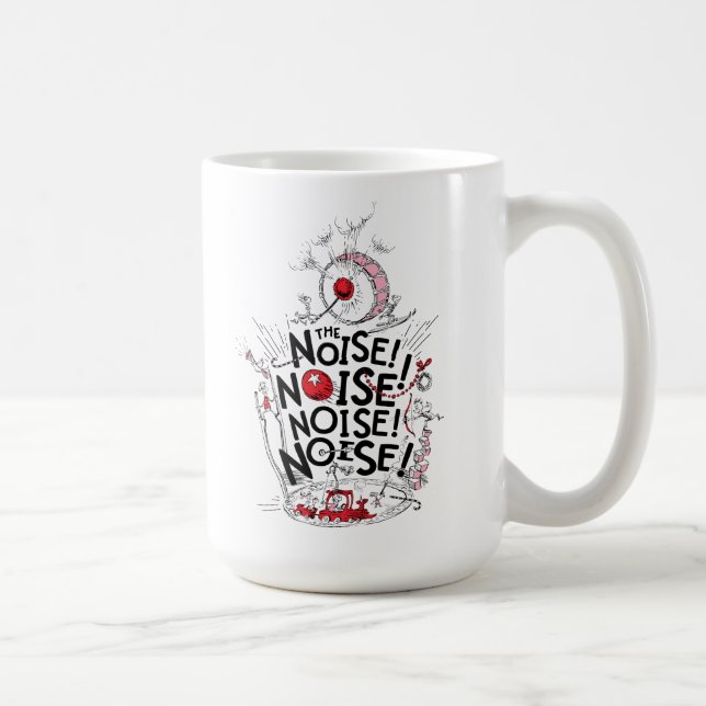 Grinch | Der Lärm! Kaffeetasse (Rechts)