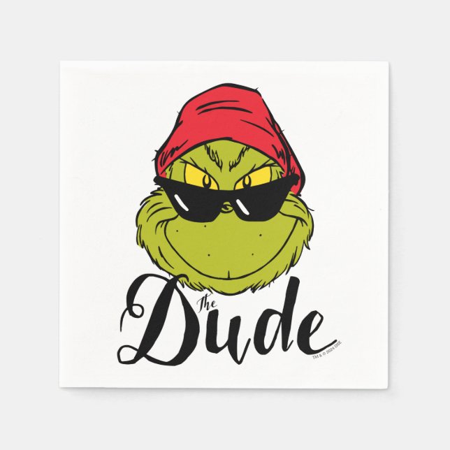 Grinch | Der Typ Serviette (Vorderseite)