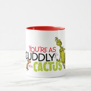Grinch Du bist so kuschelig wie ein Kaktus Tasse