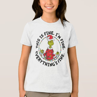 Grinch | Everything's Fine Tri-Blend Shirt