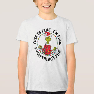 Grinch | Everything's Fine Tri-Blend Shirt