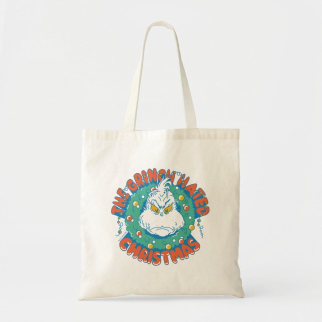 Grinch hasste Weihnachten Tragetasche (Vorne)