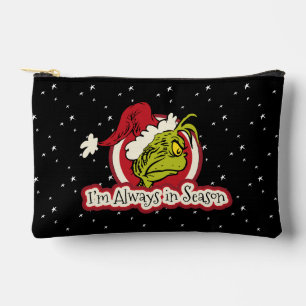 Grinch Ich bin immer in Saison Zubehörtasche