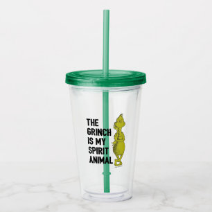 Grinch ist mein Krafttier Acryltrinkbecher