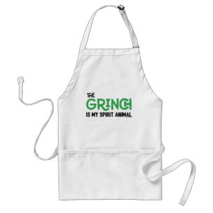 Grinch ist mein Seelentier Zitat Schürze
