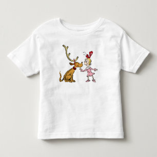 Grinch   Max & Cindy Lou Who Kleinkind T-shirt