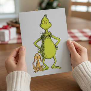 Grinch   Max & Grinch Haltung Karte