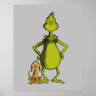 Grinch   Max & Grinch Haltung Poster