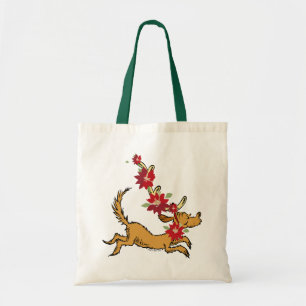 Grinch Max Weihnachts-Poinsettie Tragetasche