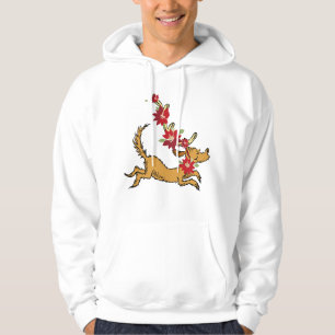 Grinch   Max Weihnachtsstern Poinsettie Hoodie