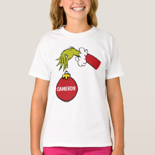 Grinch Personalisierter Name T-Shirt