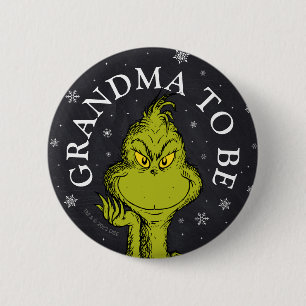 Grinch-Schultafel Oma wird bald Button