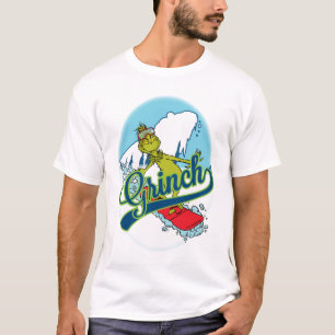 Grinch Snowboarding T-Shirt