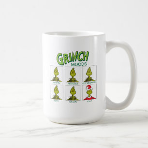 Grinch Stimmungs-Chart Weihnachtsedition Kaffeetasse