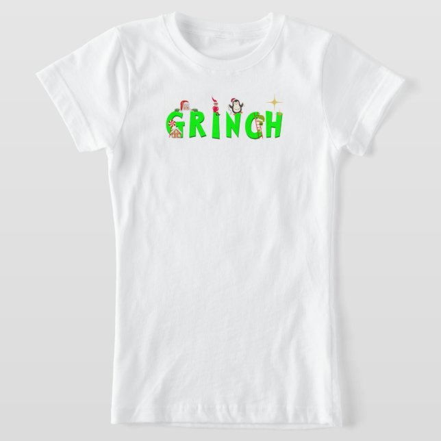 Grinch Weihnachts-T - Shirt (Ablage )