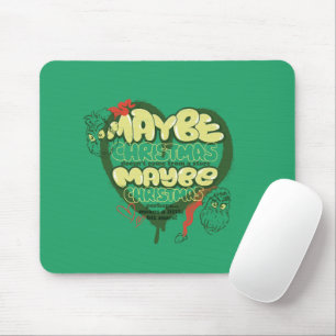 Grinch Weihnachtszitat Mousepad