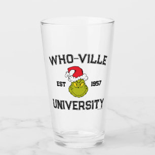 Grinch Who-ville Universität Est 1957 Glas