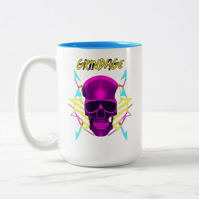 Grindage Mug Zweifarbige Tasse (Links)