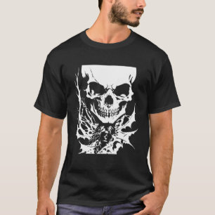 Grindcore Ockulter Horror Schädeltöte Metallschrot T-Shirt