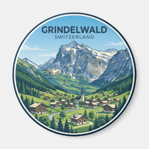 Grindelwald Schweiz Magnet